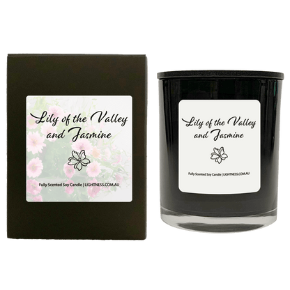 Scented Soy Candle - Lily of the Valley & Jasmine