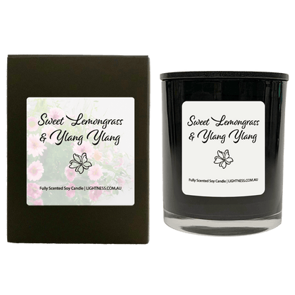 Scented Soy Candle - Sweet Lemongrass & Ylang Ylang