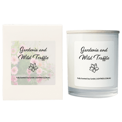 Scented Soy Candle - Gardenia & Wild Truffle