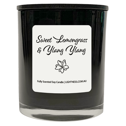 Scented Soy Candle - Sweet Lemongrass & Ylang Ylang