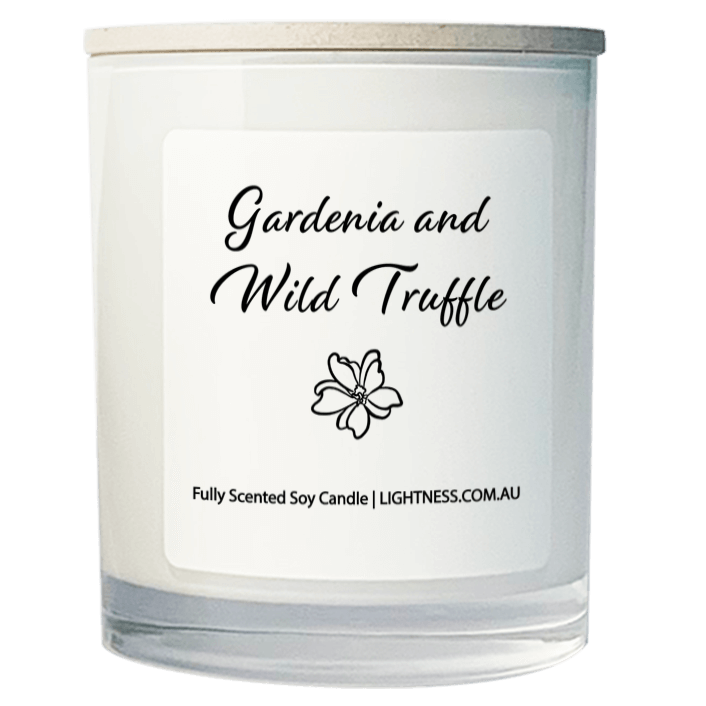 Scented Soy Candle - Gardenia & Wild Truffle