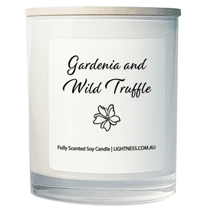 Scented Soy Candle - Gardenia & Wild Truffle